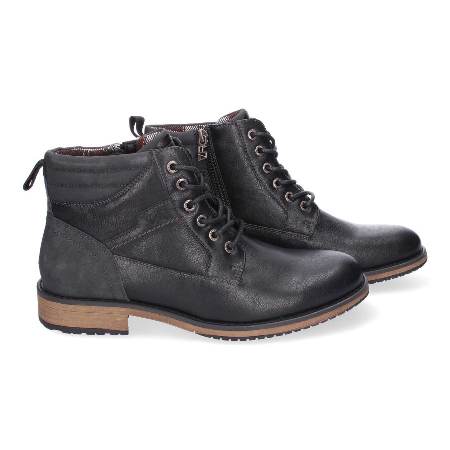 Botines de Hombre  Comodos y Elegantes  Diseño Clasico con Punta Redonda  Cierre