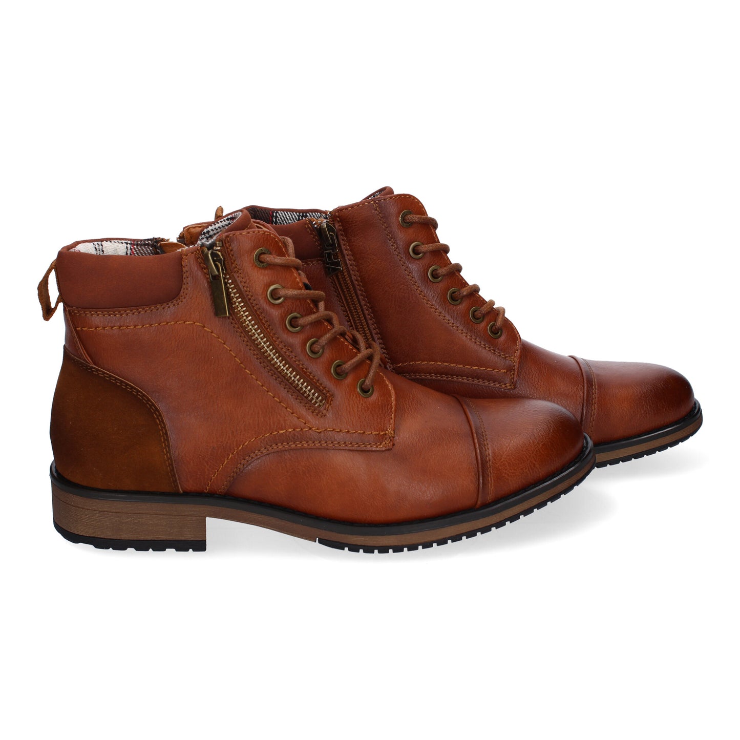 Botines de Hombre  Comodos y Elegantes  Diseño Clasico con Punta Redonda  Adorno