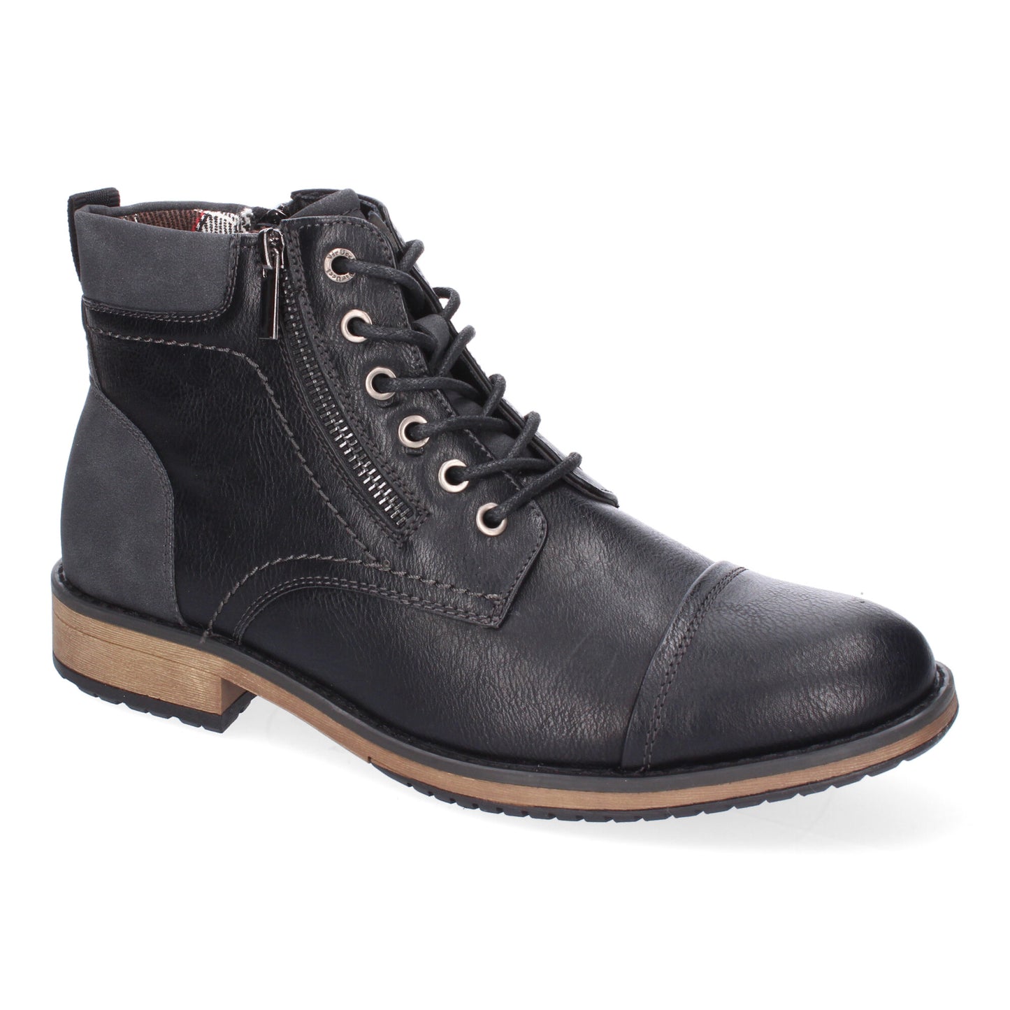 Botines de Hombre  Comodos y Elegantes  Diseño Clasico con Punta Redonda  Adorno