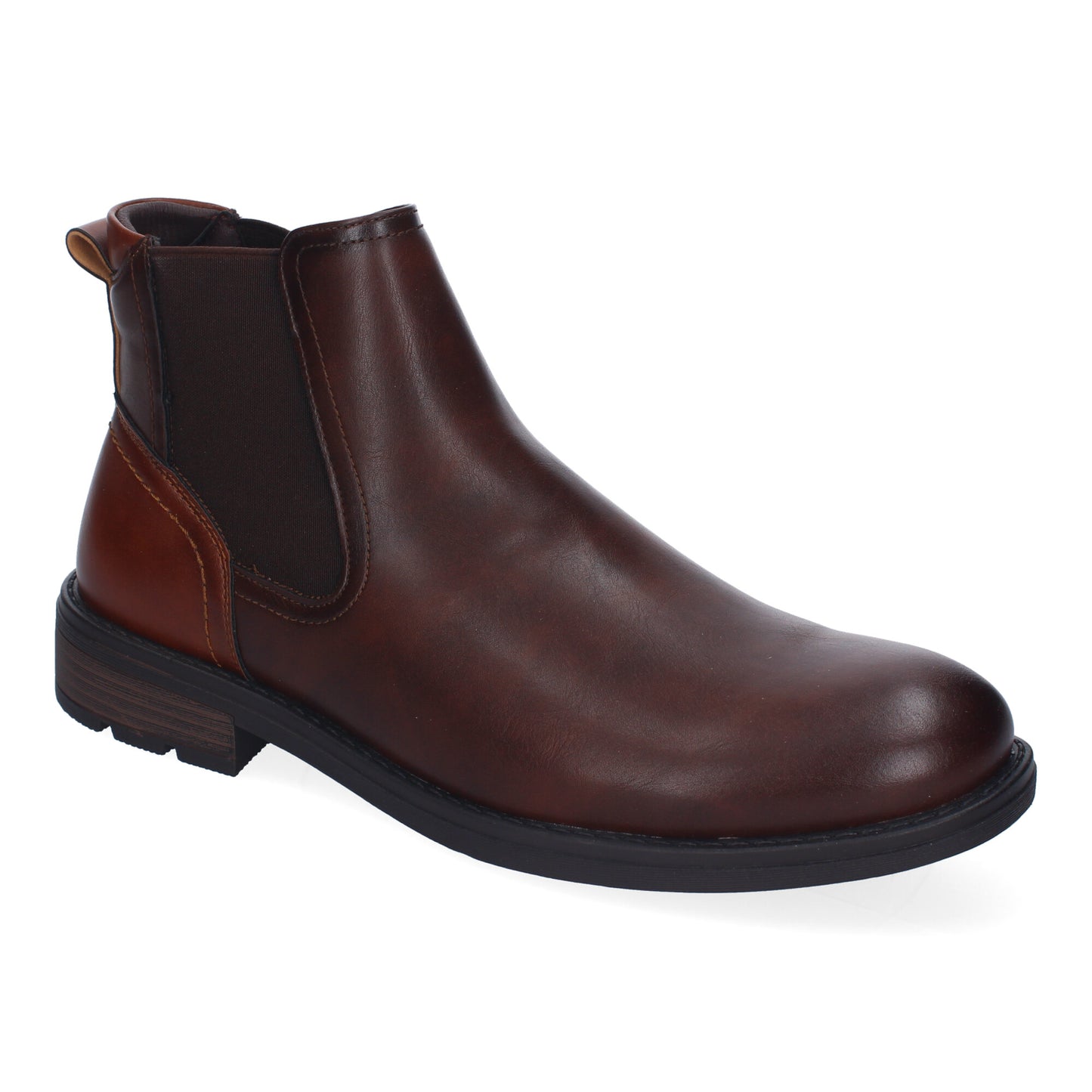 Botines de Hombre Elegantes  Diseño Moderno con Punta Redonda  Comodos con Mater