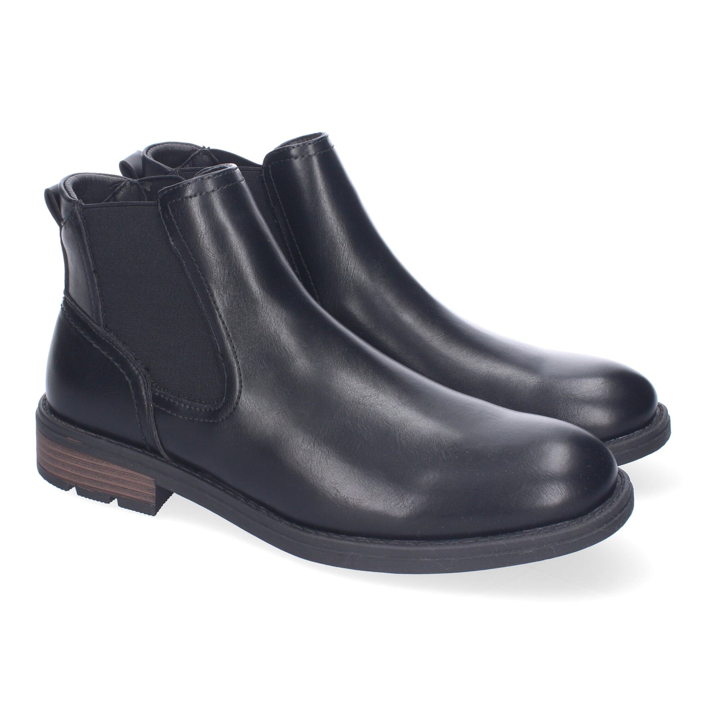 Botines de Hombre Elegantes  Diseño Moderno con Punta Redonda  Comodos con Mater