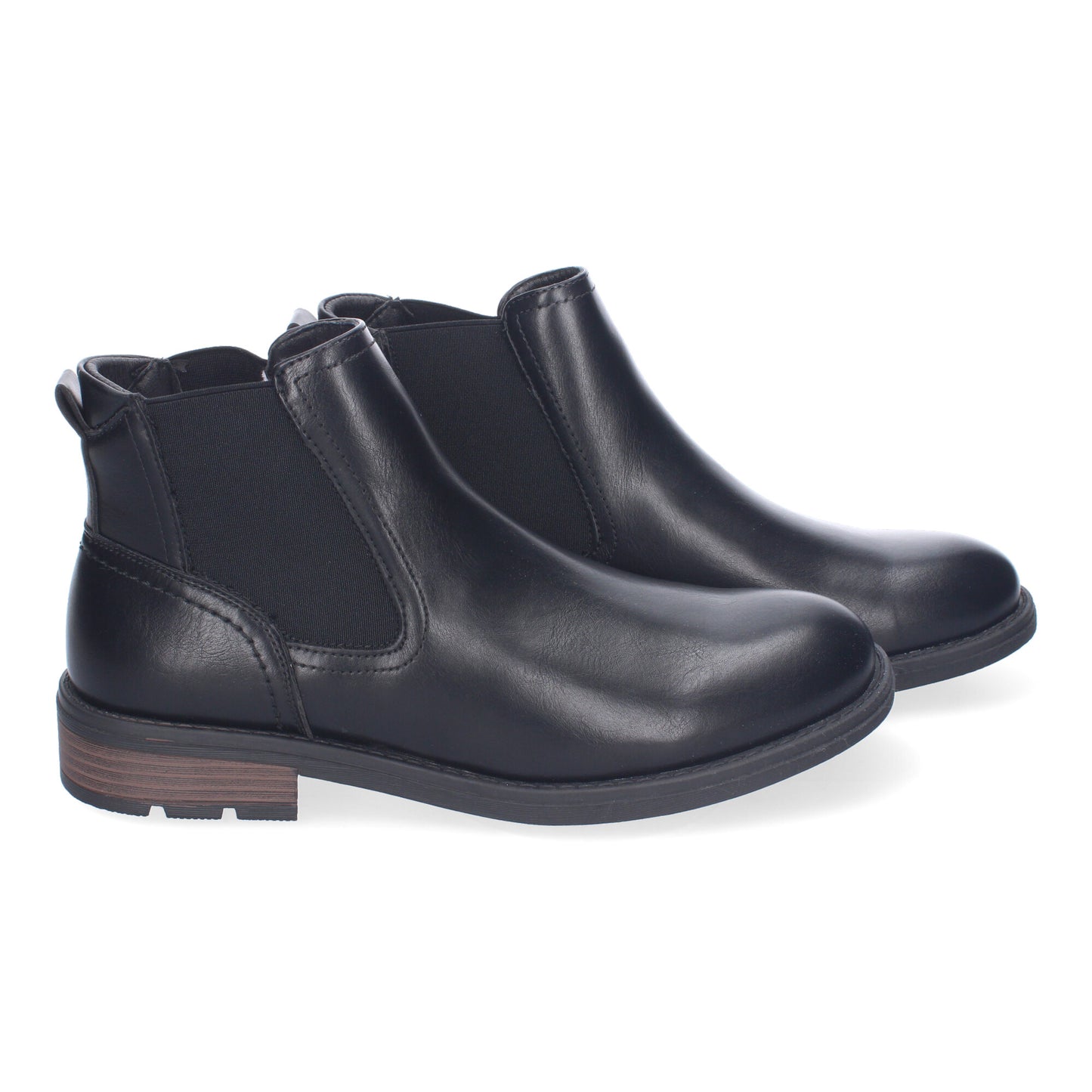 Botines de Hombre Elegantes  Diseño Moderno con Punta Redonda  Comodos con Mater