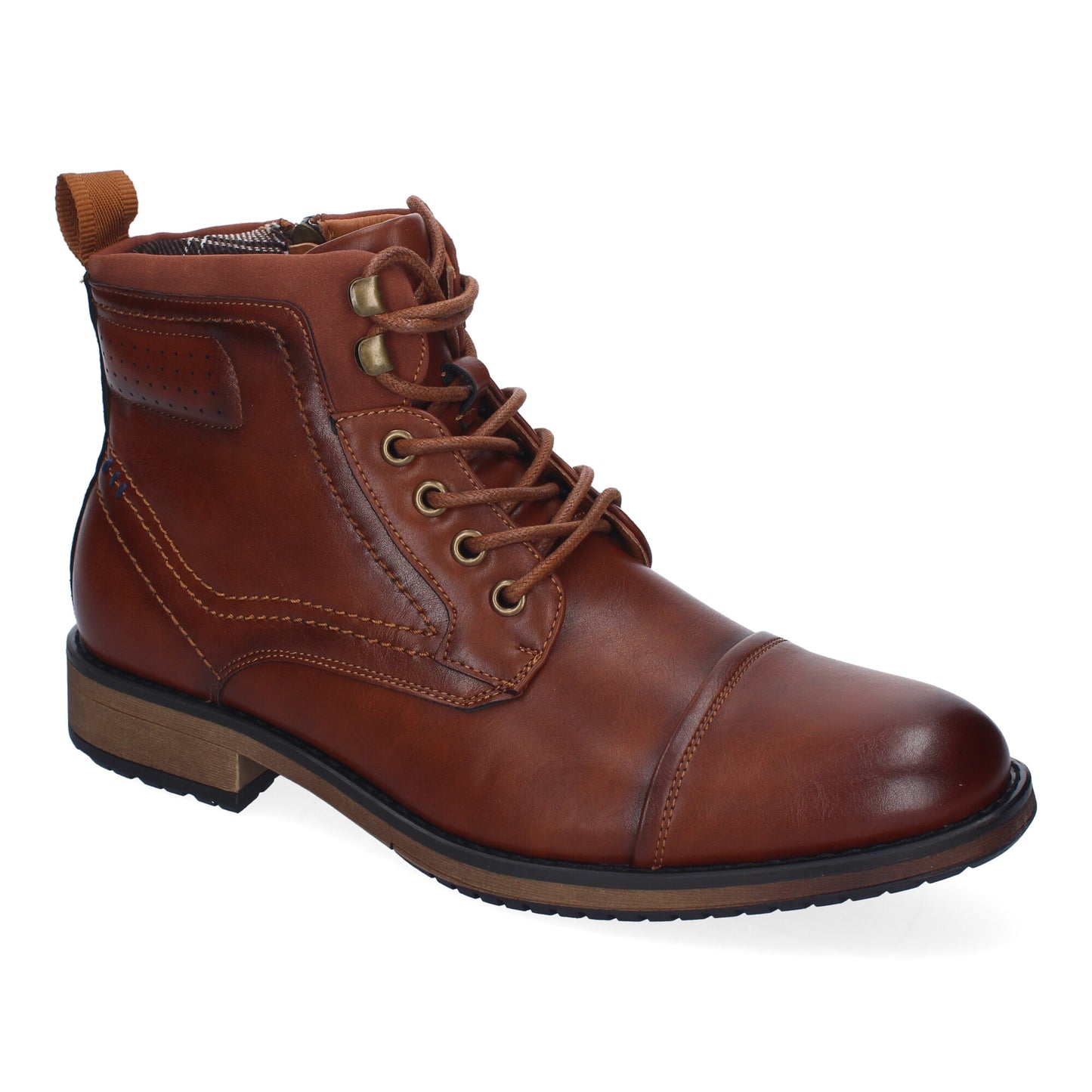 Botines de Hombre  Comodos y Elegantes  Diseño Clasico con Punta Redonda  Adorno