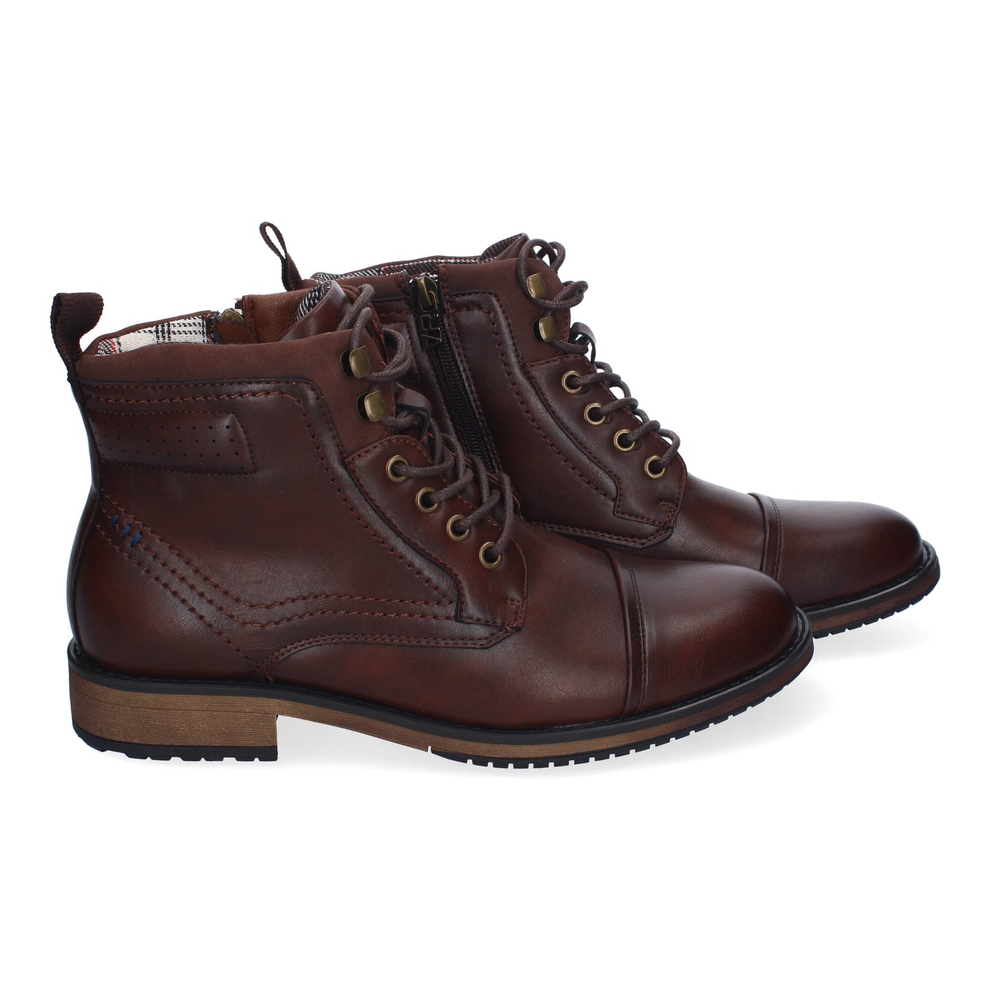 Botines de Hombre  Comodos y Elegantes  Diseño Clasico con Punta Redonda  Adorno