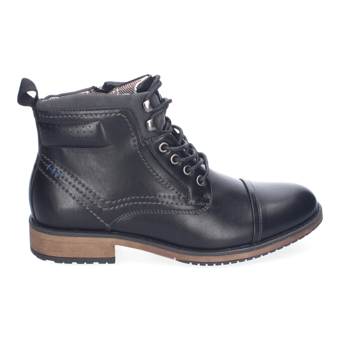 Botines de Hombre  Comodos y Elegantes  Diseño Clasico con Punta Redonda  Adorno