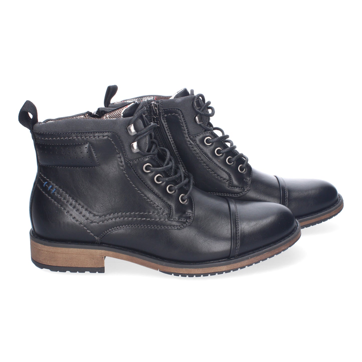 Botines de Hombre  Comodos y Elegantes  Diseño Clasico con Punta Redonda  Adorno