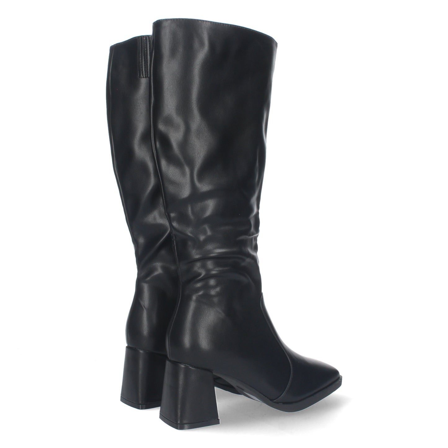 Botas Lisas para Mujer de Tacón Medio  C