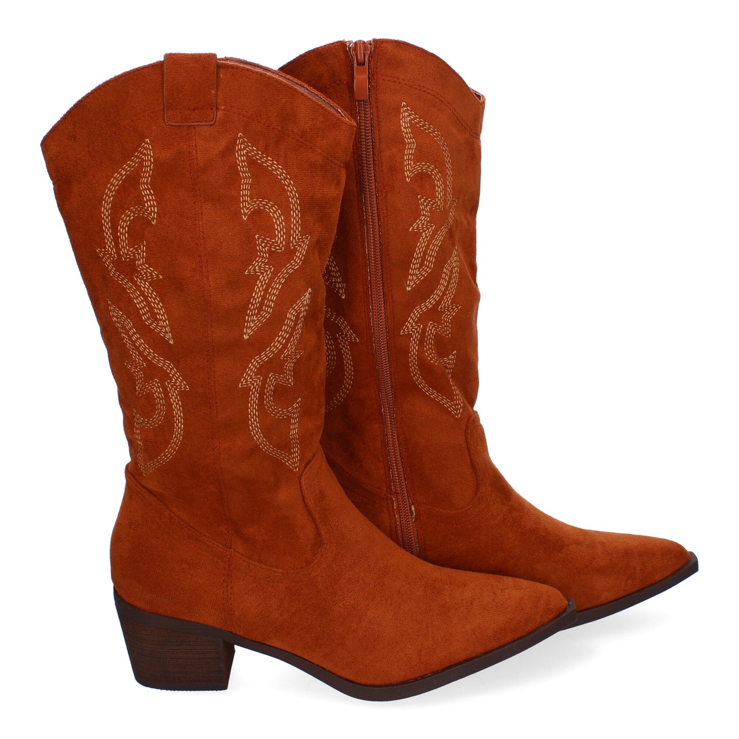 Bota Campera para Mujer  Comodas con Adornos Borda