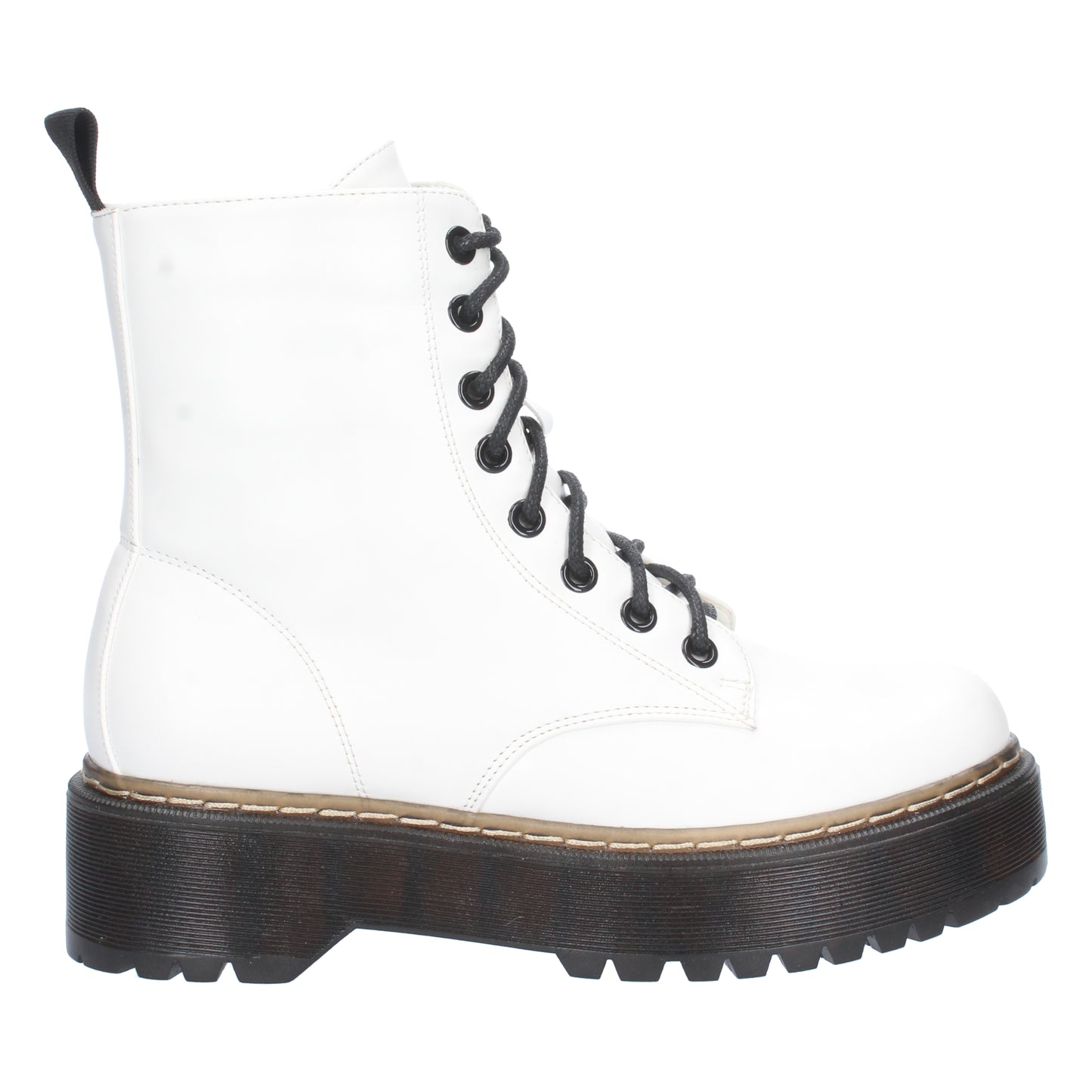 Botin de Tacon Ancho para Mujer  Comodo  con Estampado Liso  Cierres de Cor