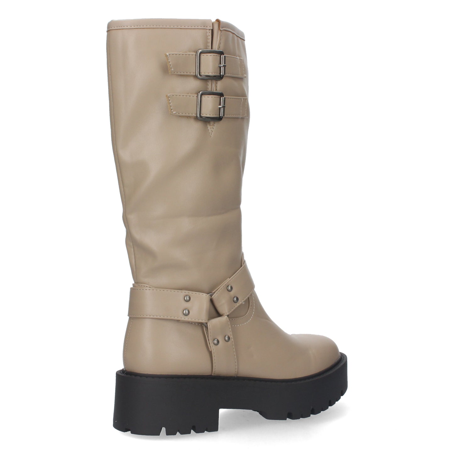 Botas Moteras de diseño Liso con Tacon B
